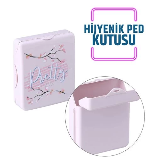 Transformacion 6 Adet Hijyenik Ped Kutusu Ergonomik Lapis Design