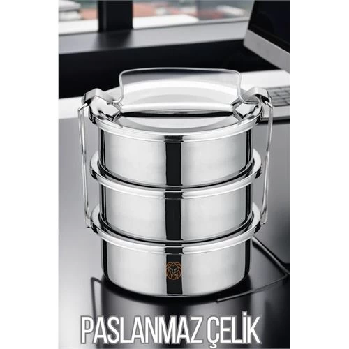 Transformacion 6 Adet Sefer Tası Paslanmaz Çelik Yemek Kabı 14 Cm