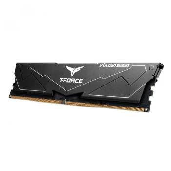 Team T-force Vulcan Black 32gb(2x16gb) 6000mhz Ddr5 Cl38 Gaming Ram (flbd532g6000hc38adc01)