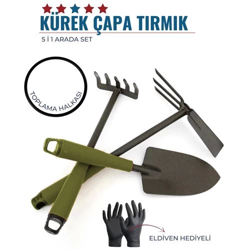 Transformacion Royalty Kürek Çapa Tırmık Seti 713358