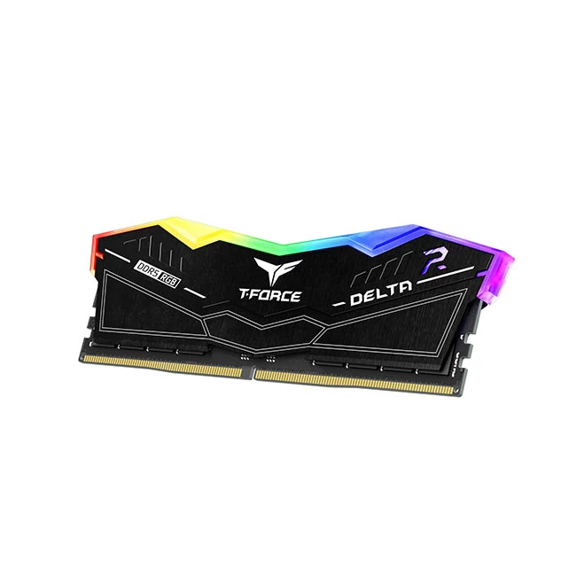 Team T-force Delta Rgb Black 32gb(2x16gb) 5600mhz Ddr5 Cl32 Gaming Ram (ff3d532g5600hc32dc01)