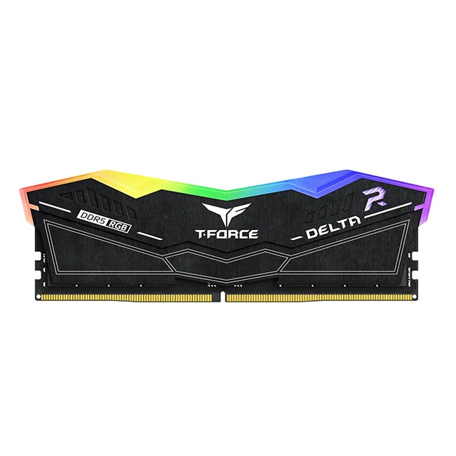 Team T-force Delta Rgb Black 32gb(2x16gb) 5600mhz Ddr5 Cl32 Gaming Ram (ff3d532g5600hc32dc01)