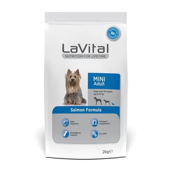 Lavital Küçük Irk Somonlu Yetişkin Köpek Maması 1.5 Kg