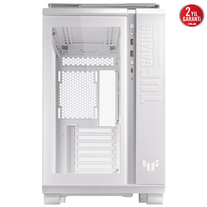 Asus Tuf Gaming Gt502 Temperlİ Cam Beyaz Kasa