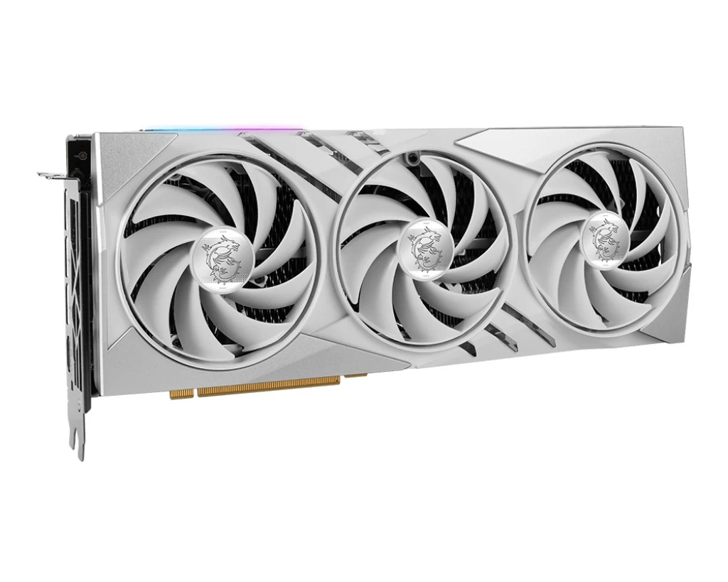 Msi Geforce Rtx 4070 Ti Super Gaming X Slim White