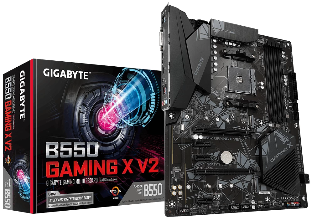 Gigabyte B550 Gaming X V2 Ddr4 4733(oc) Hdmi Am4