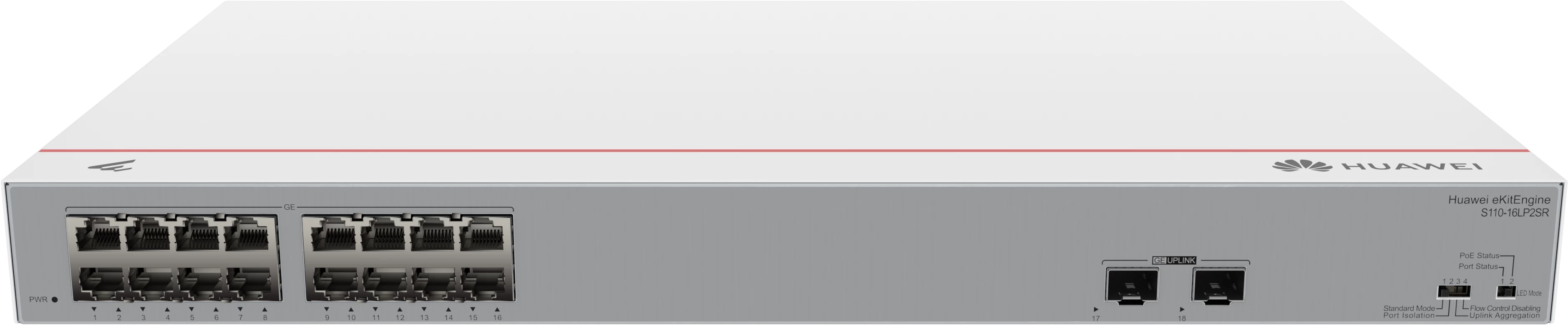 Huawei Ekit Engine S110-16lp2sr 124w 18 Port 36gbit/s YÖnetİlemez Switch