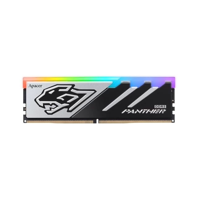 Apacer Panther Rgb 16gb (1x16gb) 6200mhz Cl40 Ddr5 Gaming Ram (ah5u16g62c5329baa-1)