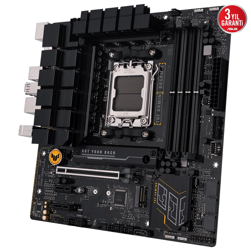 Asus Tuf Gaming B650m-e Ddr5 6400+(oc) Dp Hdmi M.2 Am5