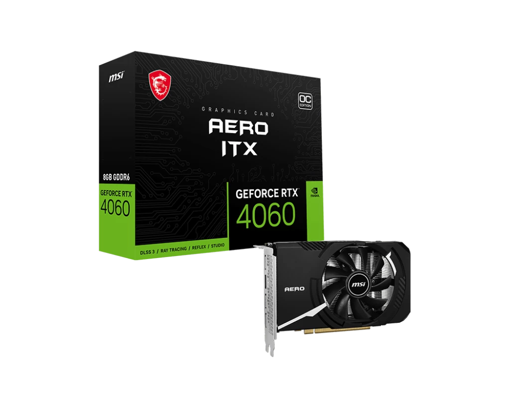 Msi Geforce Rtx 4060 Aero Itx 8g Oc Rtx4060 8gb