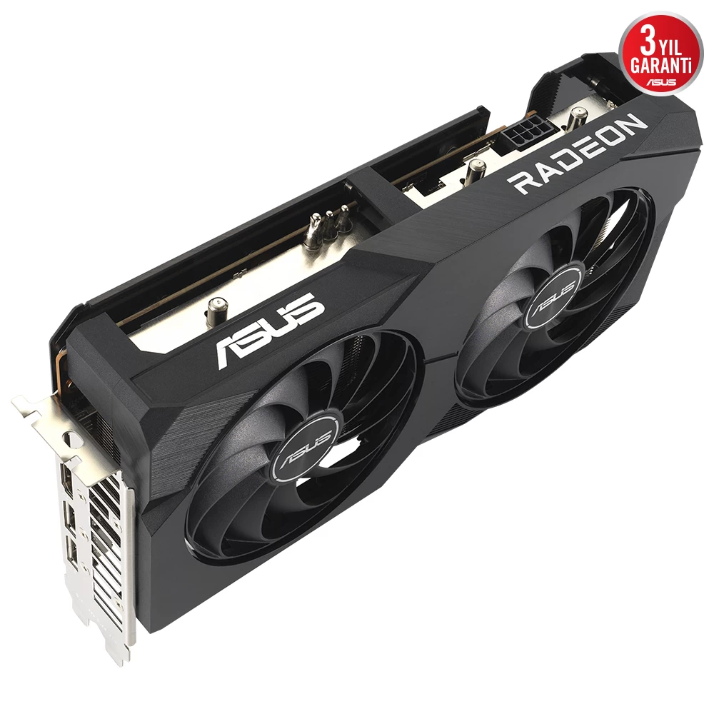 Asus Dual-rx6600-8g-v2 8gb Gddr6 Hdmi Dp 128bİt