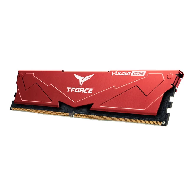 Team T-force Vulcan Red 16gb(1x16gb) 6000mhz Ddr5 Cl38 Gaming Ram (flrd516g6000hc38a01)