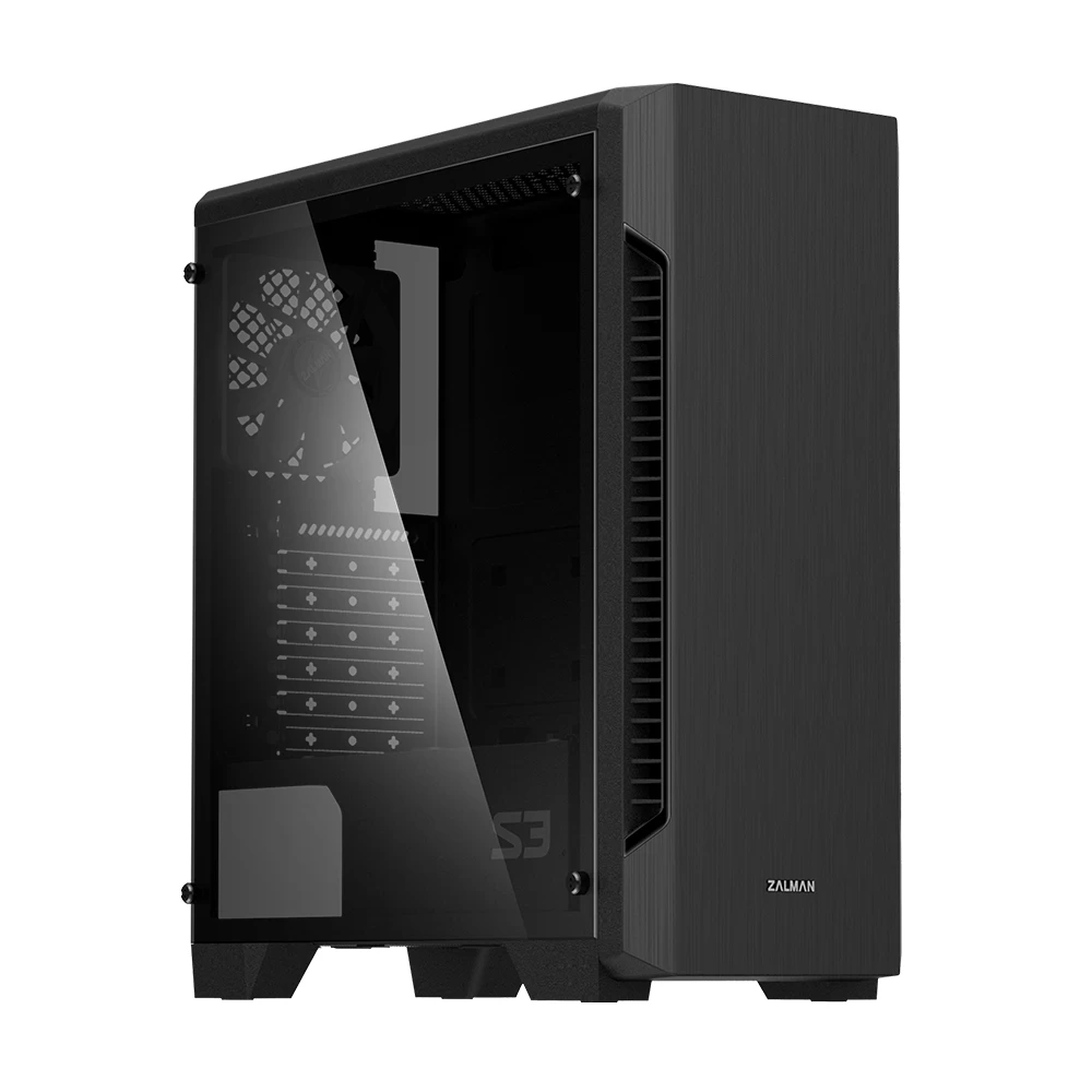 Zalman S3 Tg 600w Temperlİ Cam Atx Mid Tower Kasa