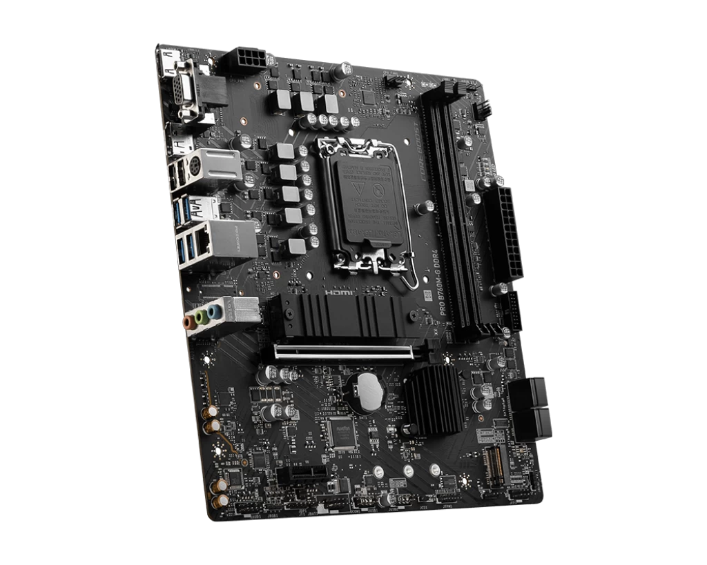 Msi Pro B760m-g Ddr4 5333(oc) Hdmi M.2 Matx 1700p