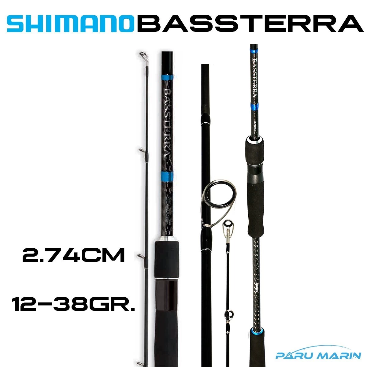 Shimano Bassterra Seabass 2.74cm 12-38gr. Spin Kamış