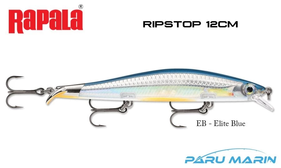 Rapala Ripstop 12cm Eb-elite Blue Sahte Balık