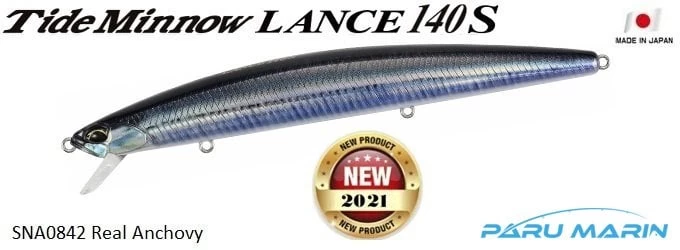 Duo Tide Minnow Lance 140s Sna0842 Real Anchovy