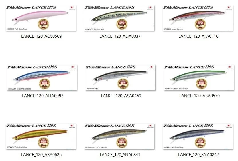 Duo Tide Minnow Lance 120s Afa0116 Lance Queen