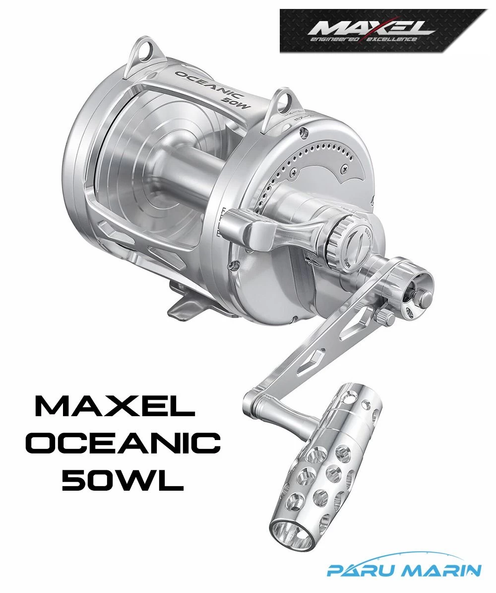 Maxel Oceanic 50w Trolling Big Game Sağ El Çıkrık
