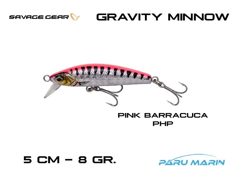 Savage Gear Gravity Minnow 50mm. 8gr. Pink Barracuda
