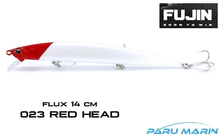 Fujin Flux 140mm 18gr Floating Maket Balık 023 Red Head