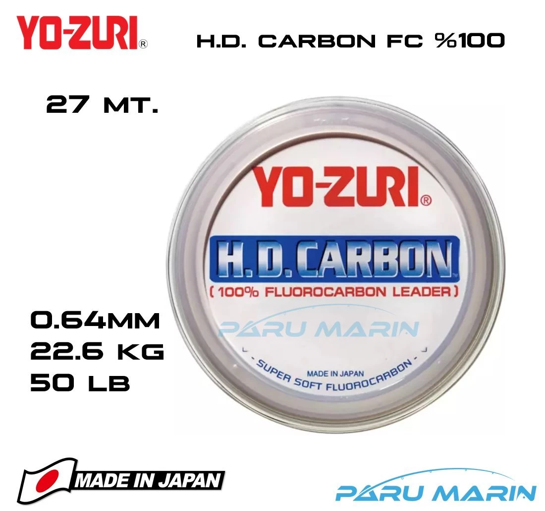 Yozuri H.d. %100 Florokarbon Misina 0.64mm 27 Mt.