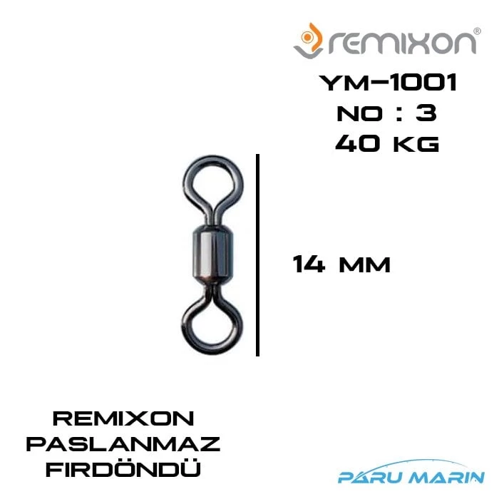 Remixon Ym-1001 Bilyalı Fırdöndü No:3 40kg.