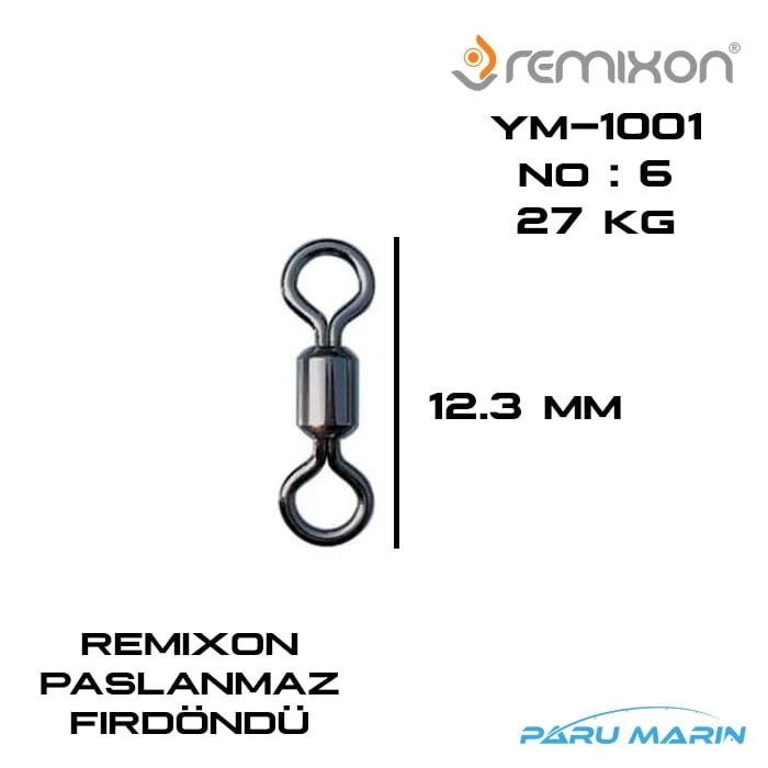 Remixon Ym-1001 Bilyalı Fırdöndü No:6 27kg.