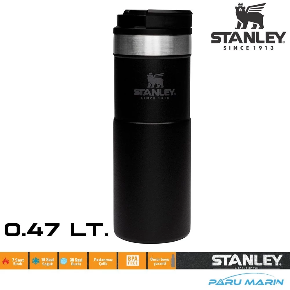 Stanley Klasik Neverleak Termos Bardak 0.47 Lt. Sİyah
