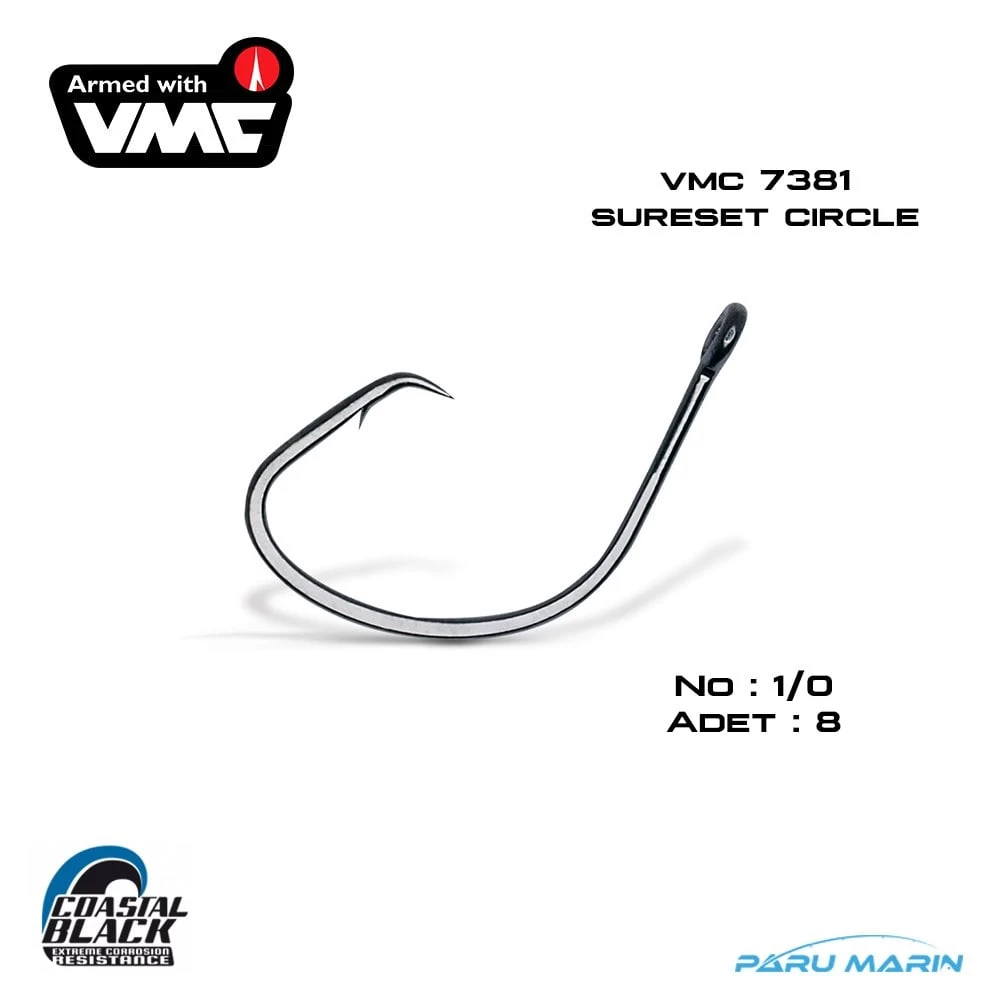 Vmc Olta İğnesi 7381 Sure Set Circle No:1/0