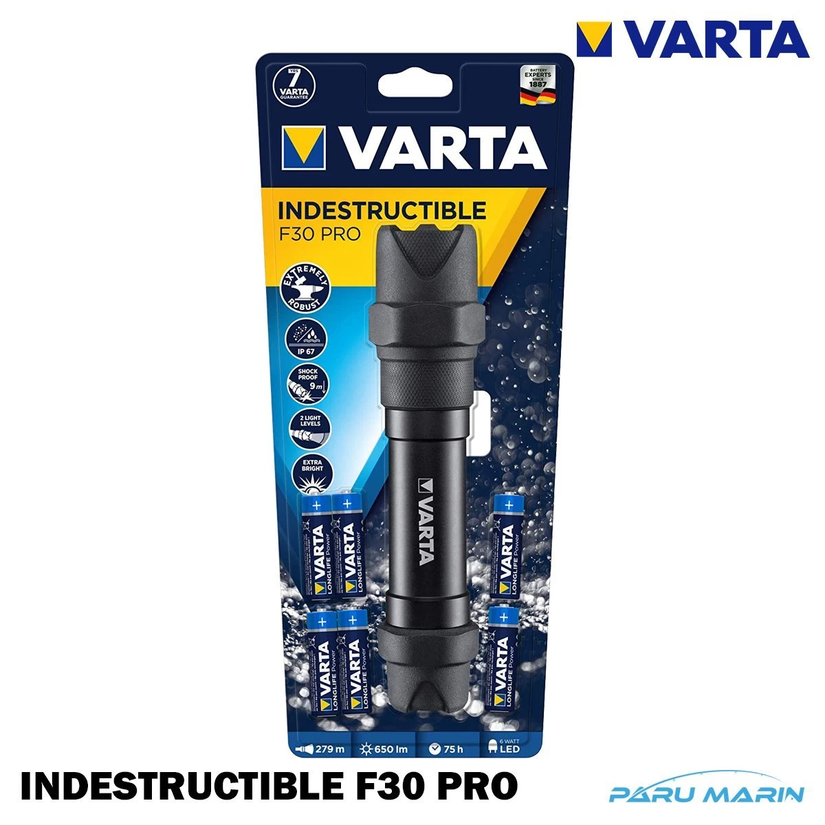 Varta Indestructible F30 Pro Led El Feneri