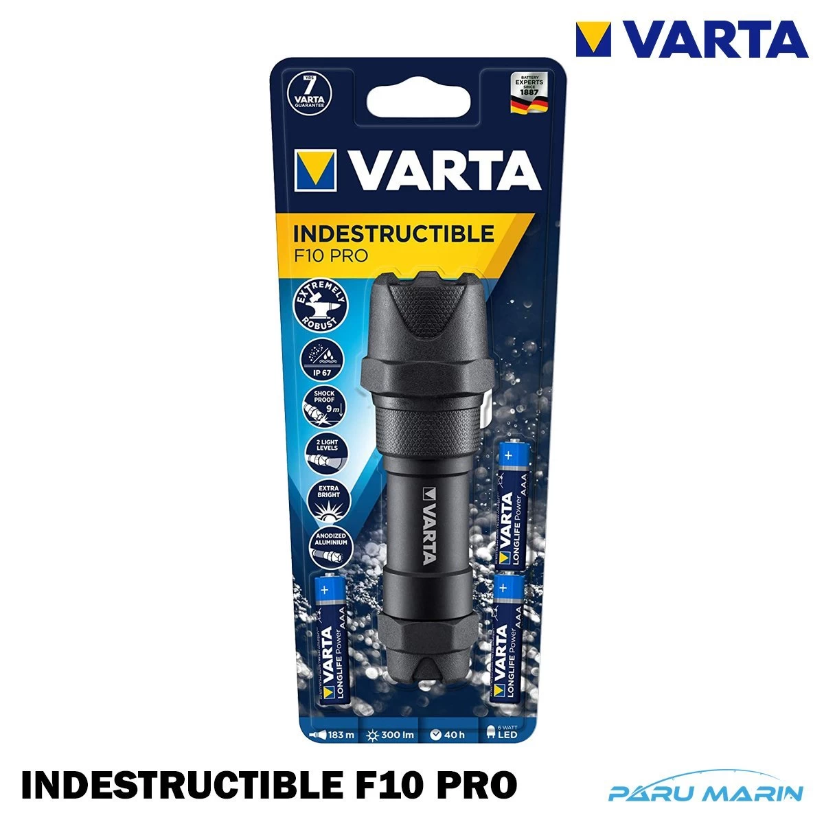Varta Indestructible F10 Pro Led El Feneri