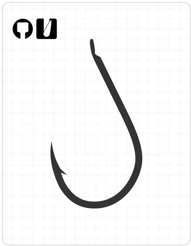 Fudo 1001 Chinu Siyah Nikel Olta İğnesi