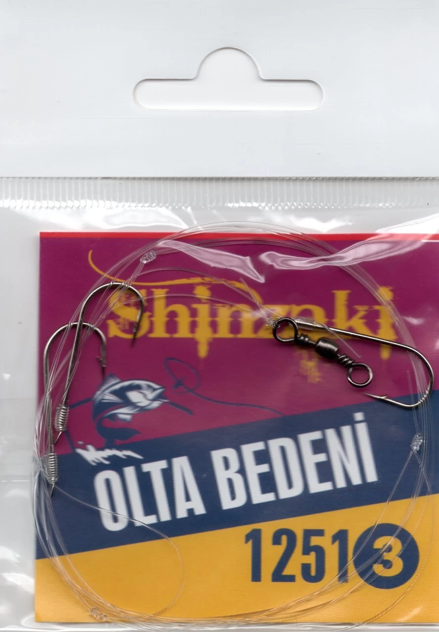 Shinzaki 3 İğneli Yemli Takımı 1251 İğne 3 Paket