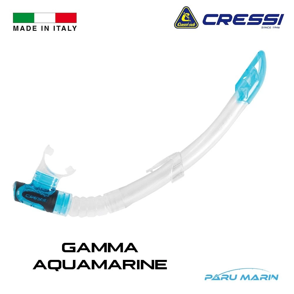 Cressi Gamma Aquamarine Şnorkel