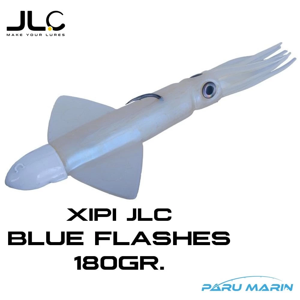 Jigging A La Carta Xipi Jlc 180 Gr. Blue Flashes Silikon Yem
