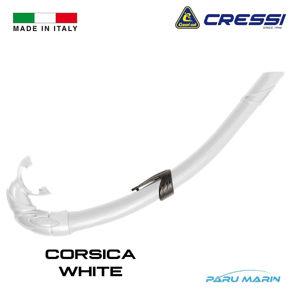 Cressi Corsica White Şnorkel