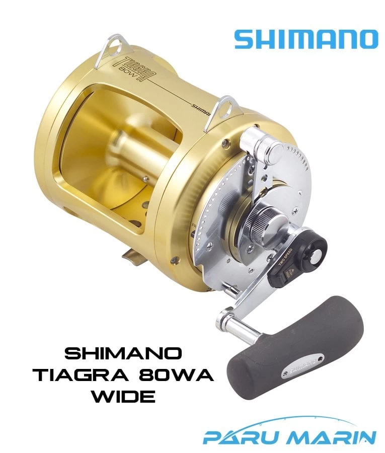 Shimano Tiagra 80 WA Wide 2 Speed Offshore Multiplier