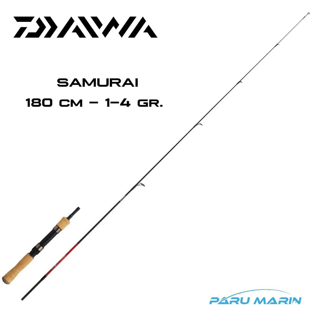 Daiwa Samurai 180cm 1-4gr. Lrf Kamış (sa602ulaf)