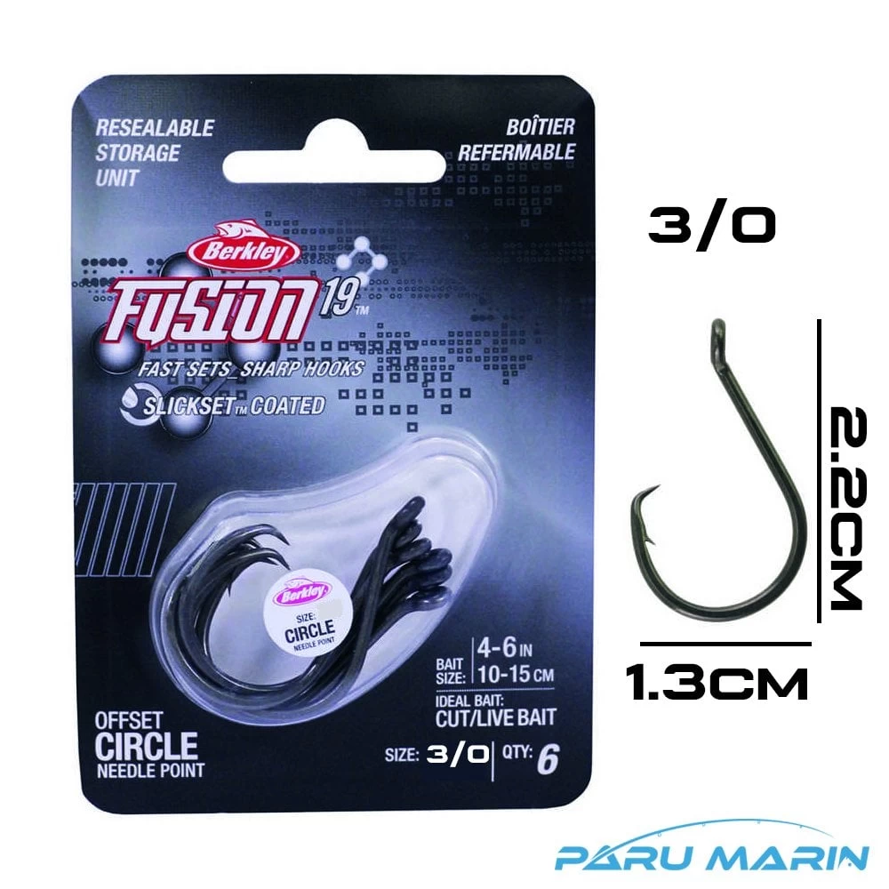 Berkley Fusion19 Circle Olta İğnesi 3/0