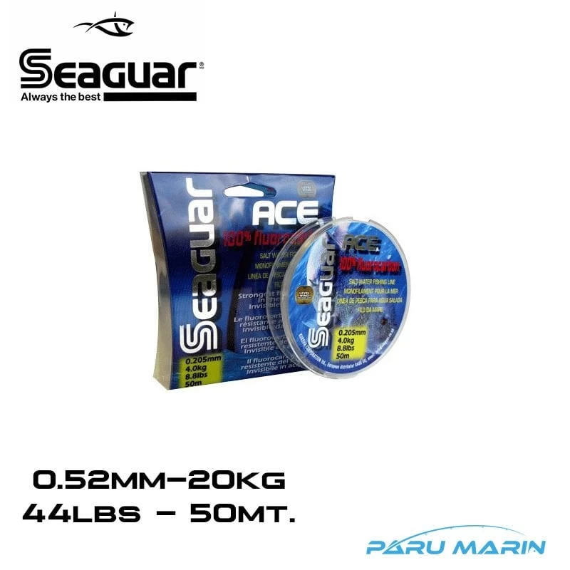 Seaguar Ace 0,52mm 44lbs 20kg 50mt Florokarbon Misina