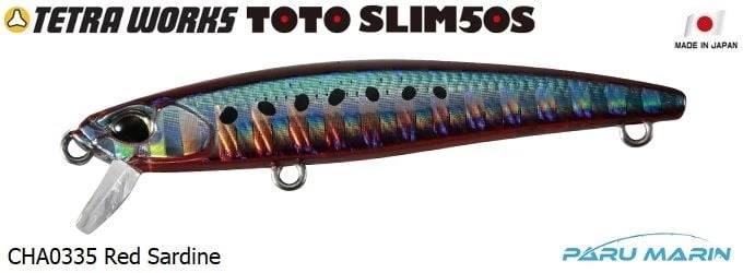 Duo Tetra Works Toto Slim 50s Cha0335 Red Sardine