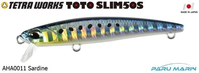 Duo Tetra Works Toto Slim 50s Aha0011 Sardine