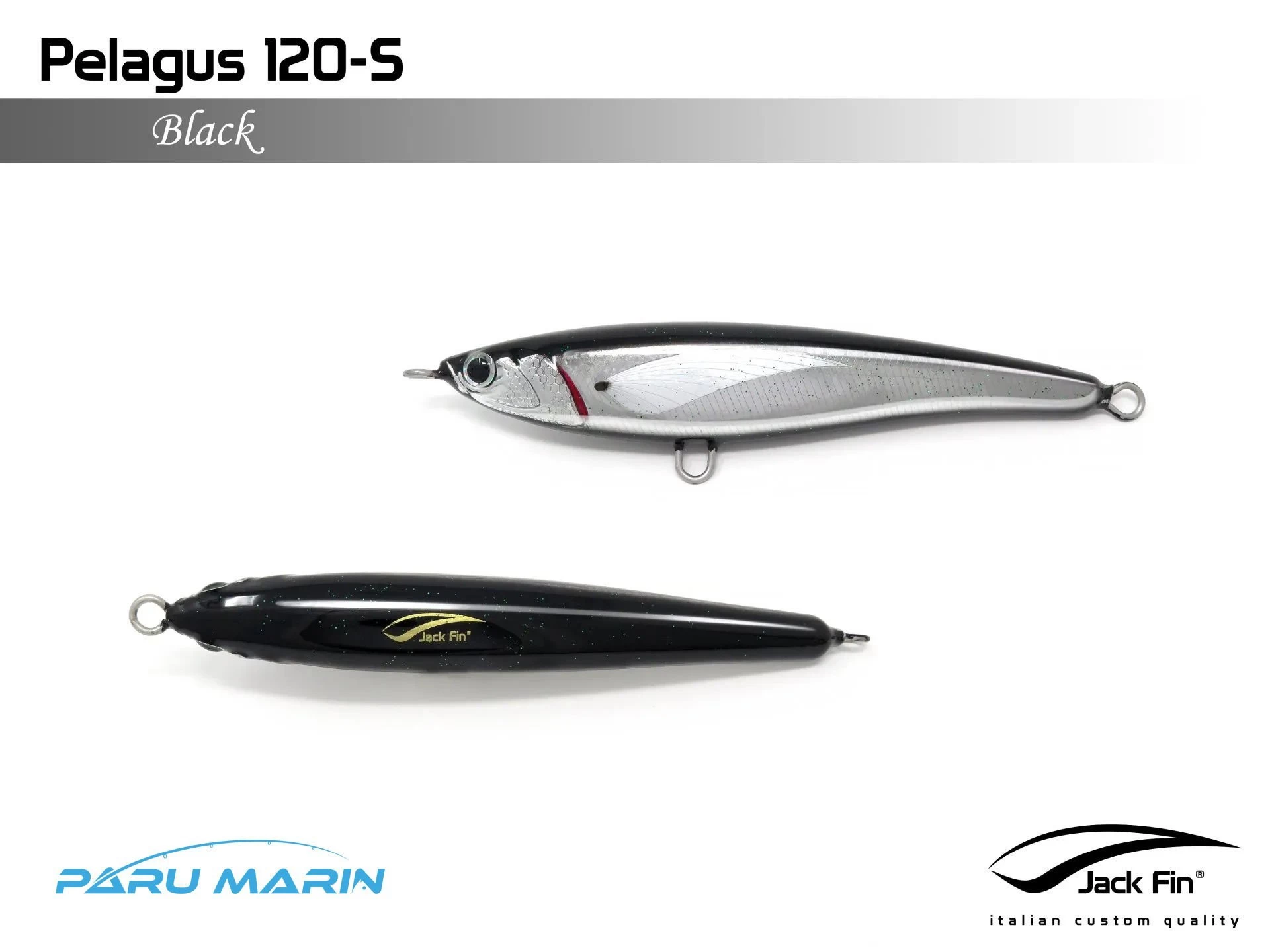 Jack Fin Pelagus 120-s Sahte Yem Black