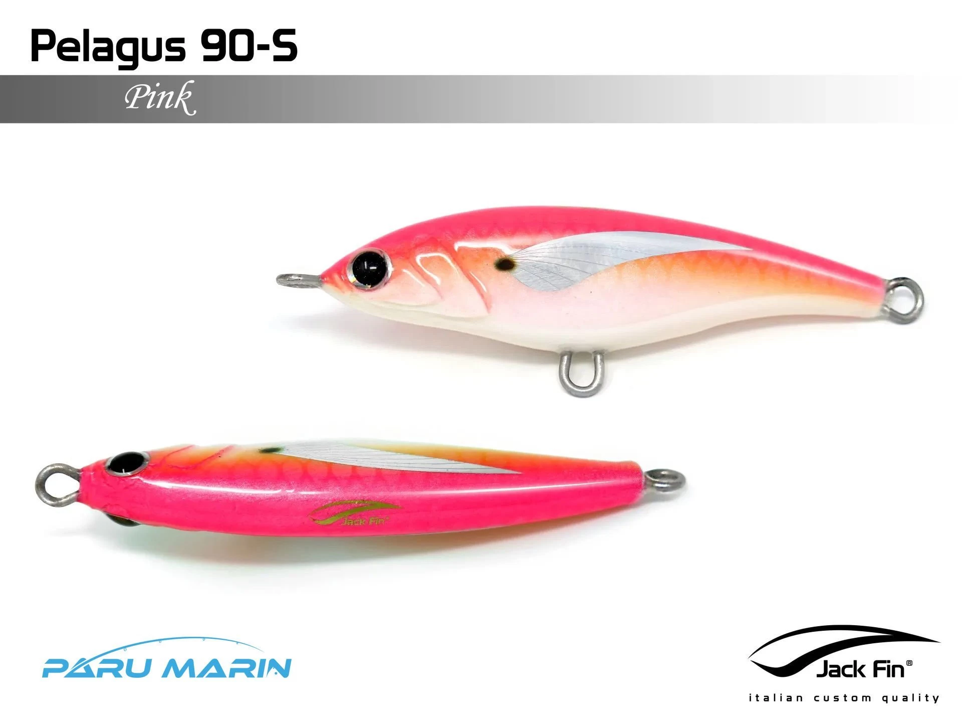 Jack Fin Pelagus 90-s Sahte Yem Pink