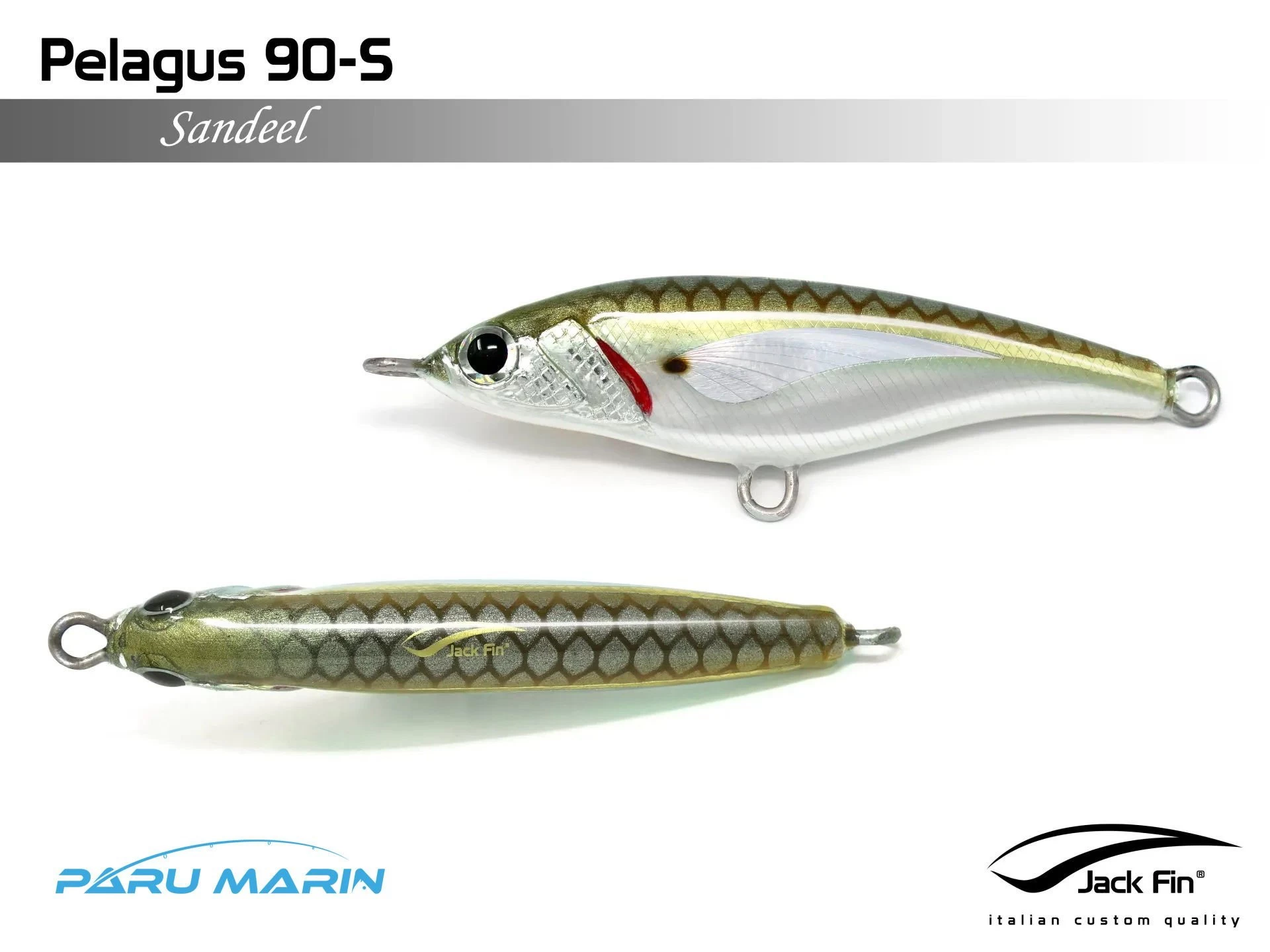 Jack Fin Pelagus 90-s Sahte Yem Sandeel