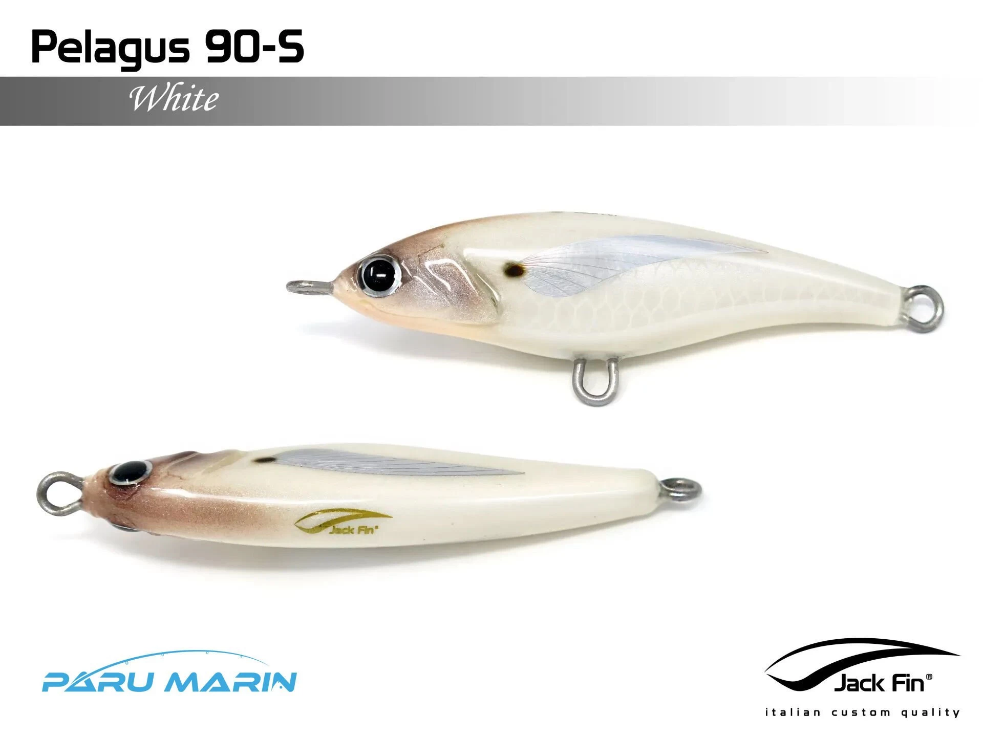 Jack Fin Pelagus 90-s Sahte Yem White