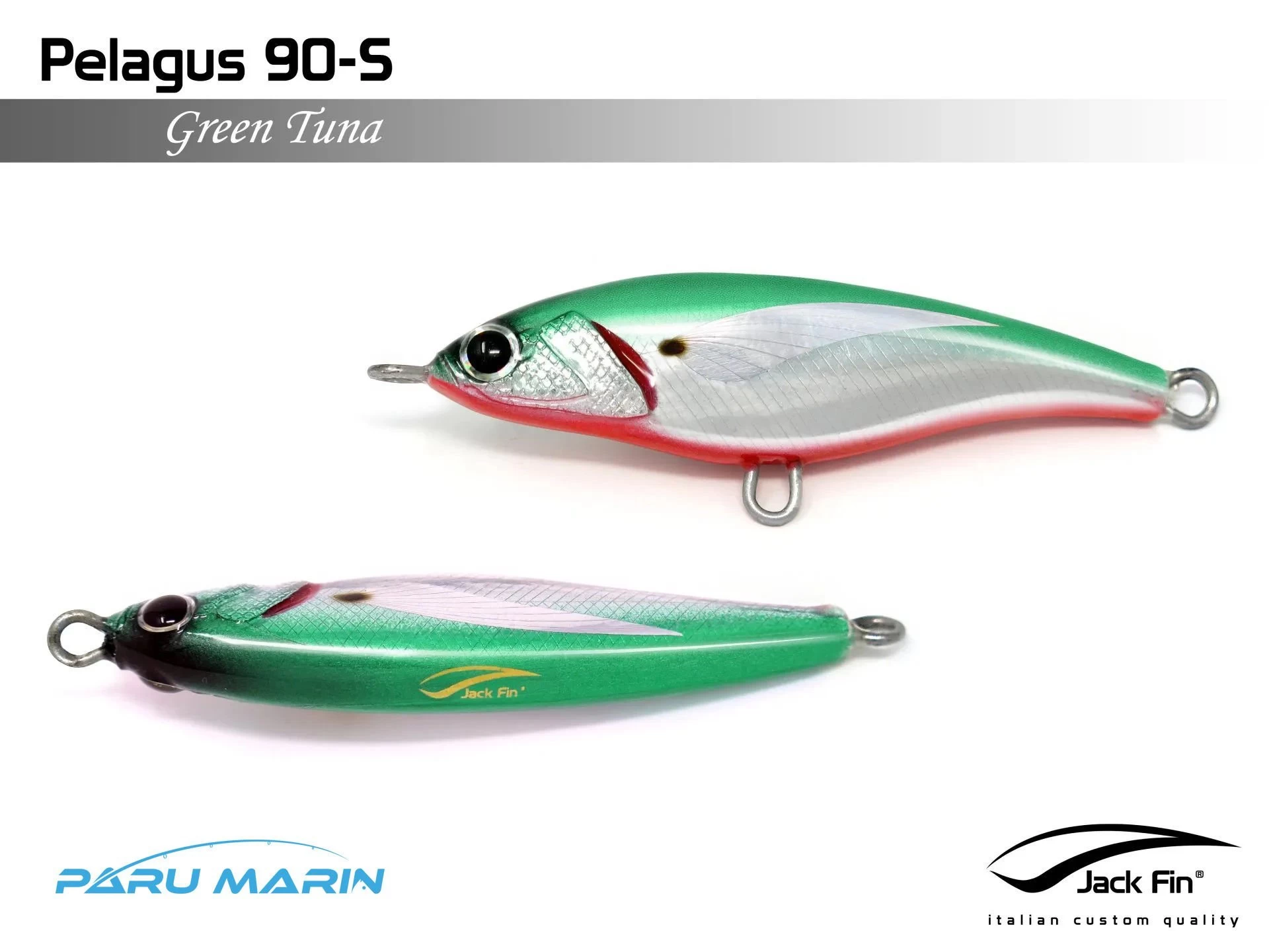 Jack Fin Pelagus 90-s Sahte Yem Green Tuna