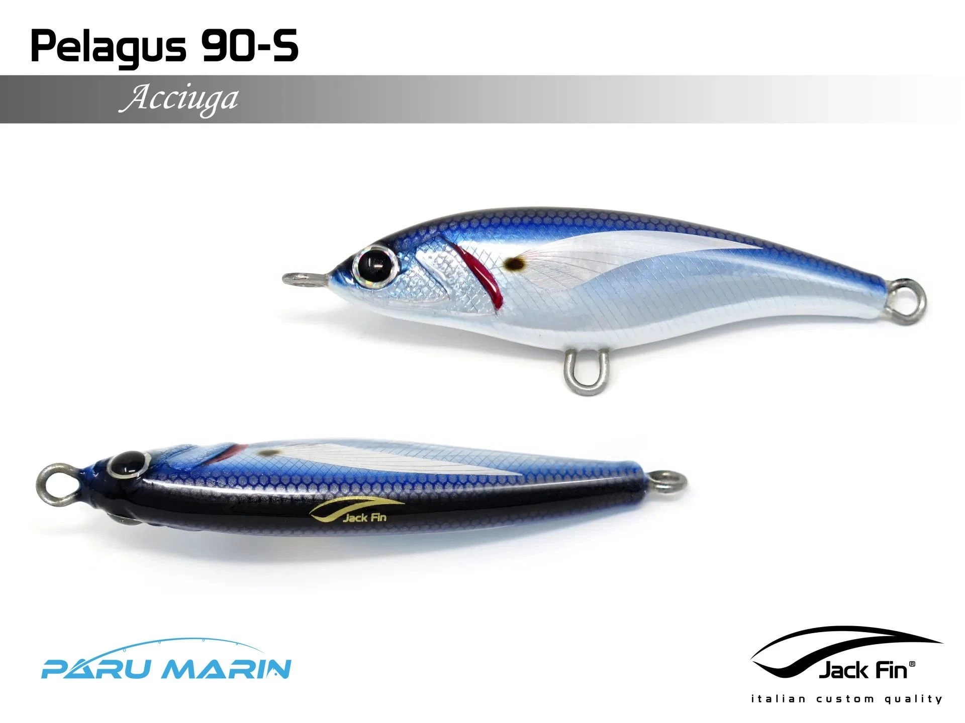 Jack Fin Pelagus 90-s Sahte Yem Acciuga