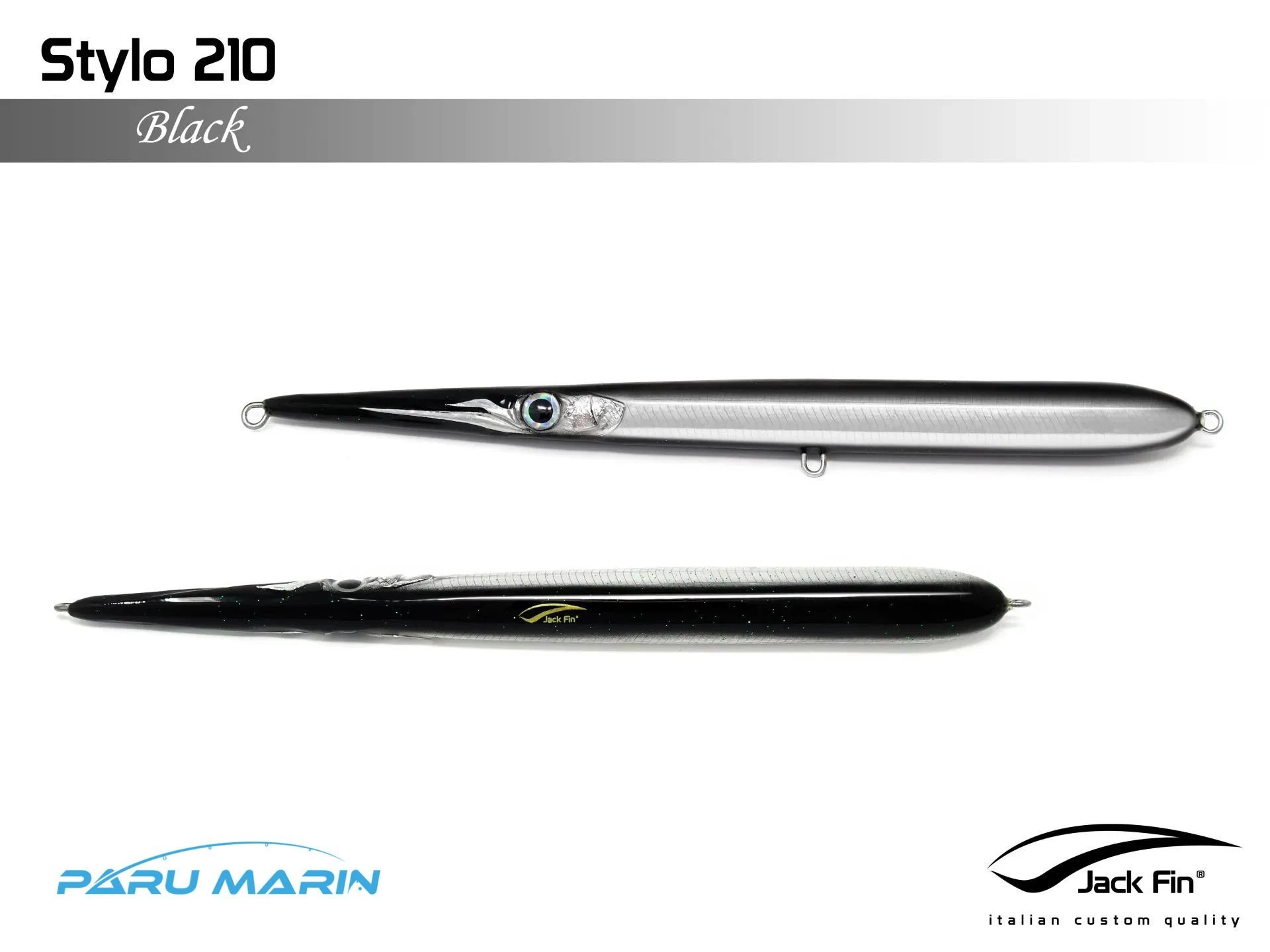 Jack Fin Stylo 210 Sahte Yem Black